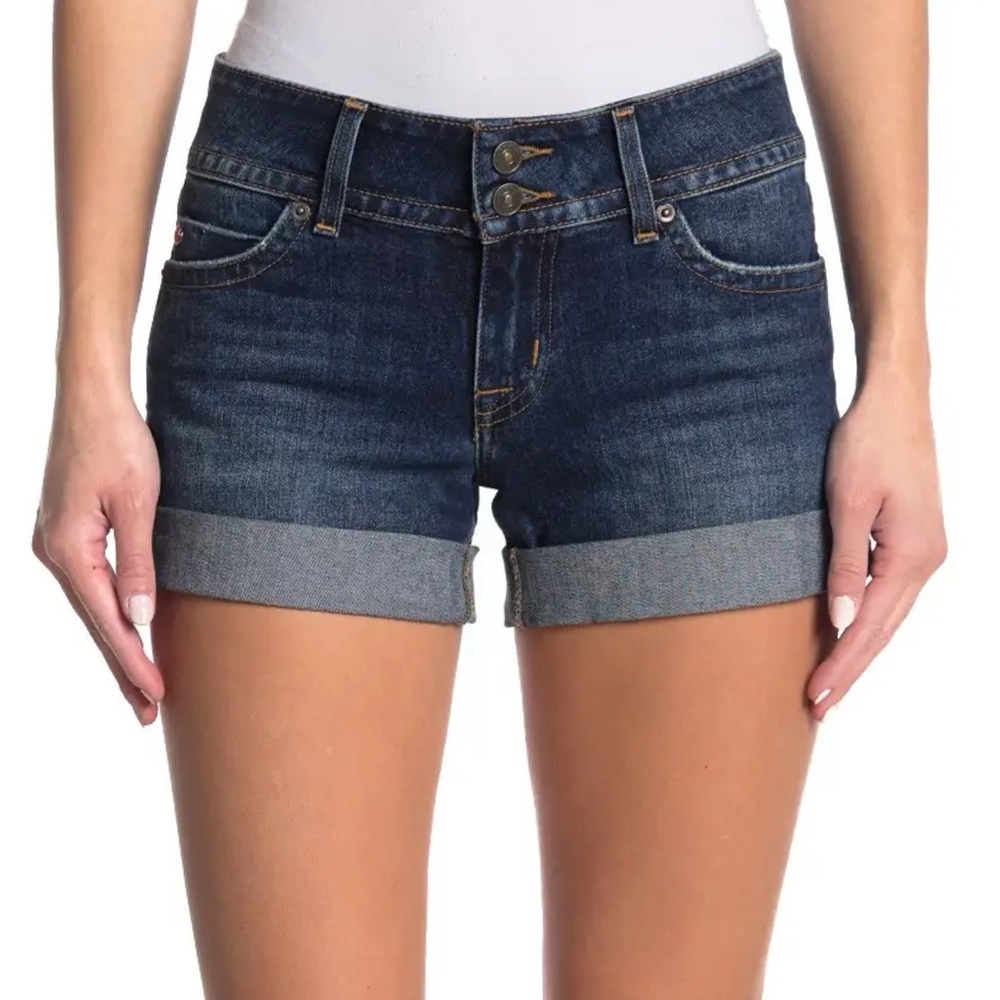 HUDSON Ruby Mid Thigh Shorts NWOT 26